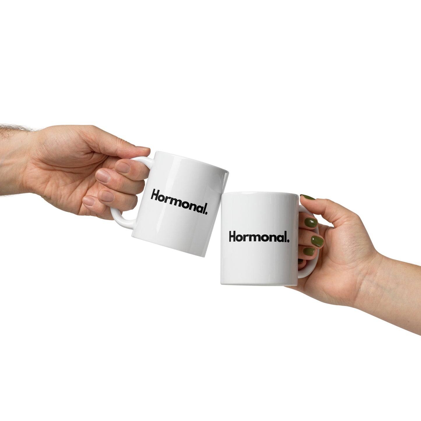 Hormonal. 11oz White Glossy Mug