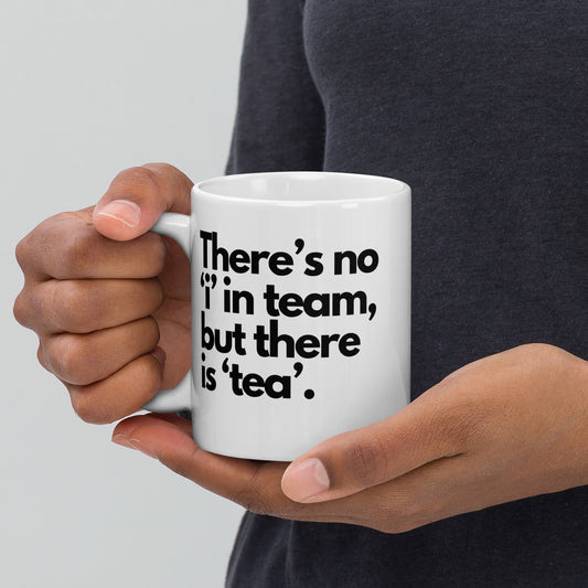 'Teambuilding' 11oz White Glossy Mug