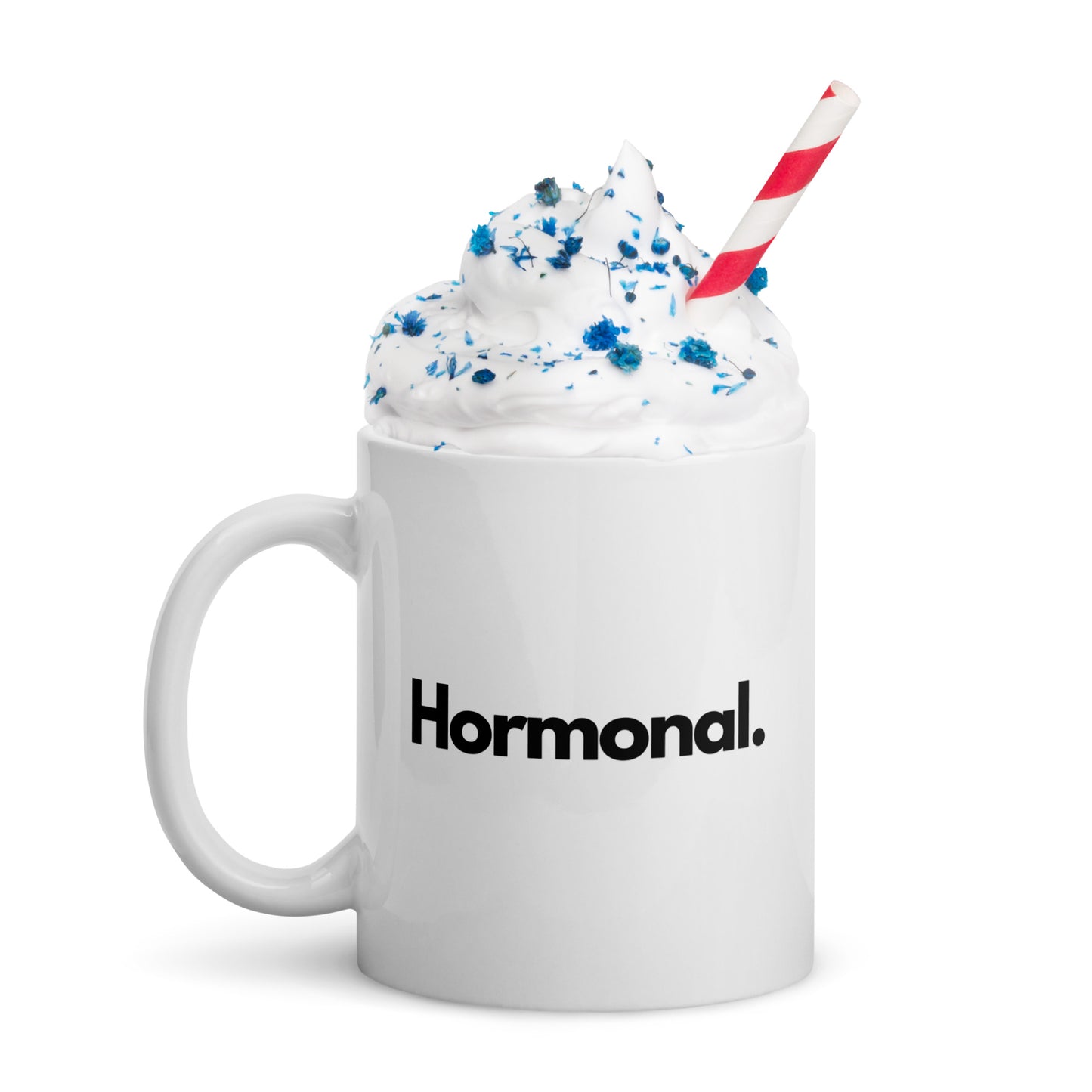 Hormonal. 11oz White Glossy Mug