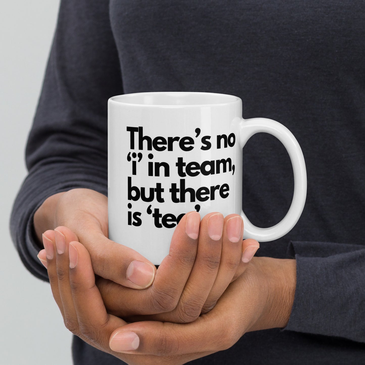 'Teambuilding' 11oz White Glossy Mug
